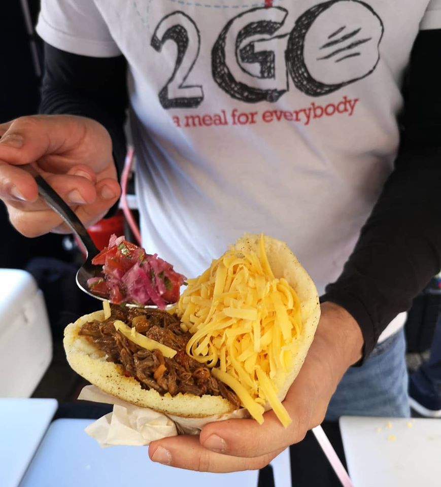 arepa2go arepa venezolana Inglaterra